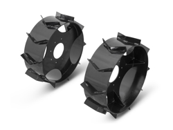 roues de fer pour motoculteur