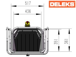 broyeur de branches thermique dk 800 honda pour sarments
