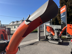broyeur de branches thermique dk 800 lf à tambour moteur 15cv