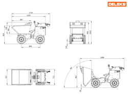 brouette electrique xe4wdh