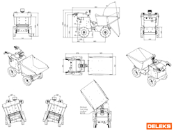 brouette electrique xe4wdh