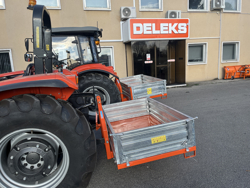 bennette de transport basculante pour tracteur mod t 1400