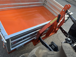 bennette de transport basculante pour tracteur mod t 1400