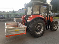bennette de transport basculante pour tracteur mod t 1400 h