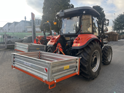 bennette de transport basculante pour tracteur mod t 1400 h