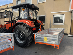 bennette de transport basculante pour tracteur mod t 1400 h