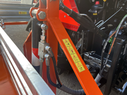 bennette de transport basculante pour tracteur mod t 1800 h