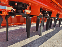 herse rotative avec rouleau kr 120r pour tracteur