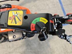 motoculteur reversible moteur loncin essence