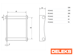 godet pour mini pele s100 800s30