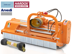 broyeur déportable hydraulique à marteaux pour tracteur mod leopard 180 sph