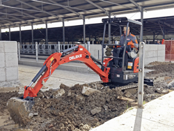 mini pelle 1.8 tonne s180