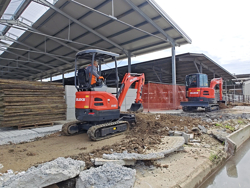 mini pelle 1.8 tonne s180