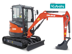 mini pelle 2.8 tonne s280ck