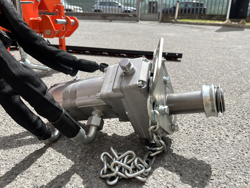 epareuse hydraulique pour tracteur avec broyeur ou taille haie mod merlo