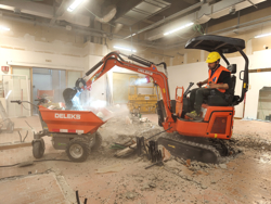 mini pelle 1.1tonne e110