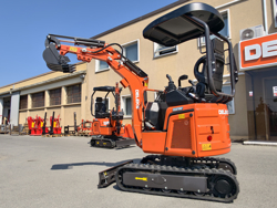 mini pelle 1.2tonne e120