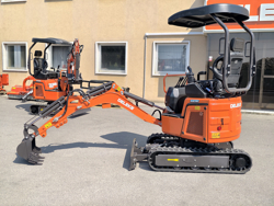 mini pelle 1.2tonne e120