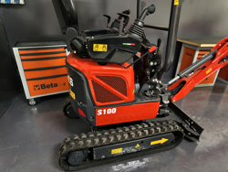 mini pelle 1 tonne s100