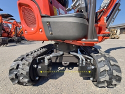 mini pelle 1 tonne m100se