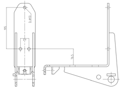 tete inter rangs universel pour broyeur disc603t