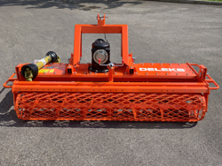 herse rotative avec rouleau kr 210h pour tracteur