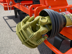 herse rotative avec rouleau kr 210h pour tracteur