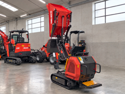 minidamper a moteur kubota m8000