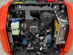 minidamper a moteur kubota m8000